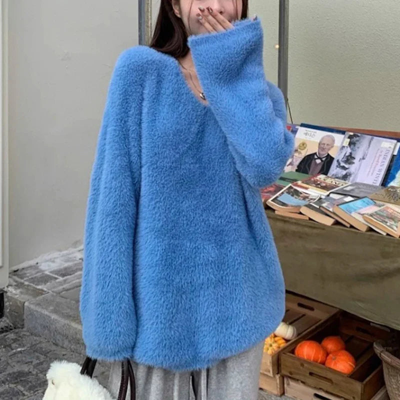 Casual V-Neck Sweater