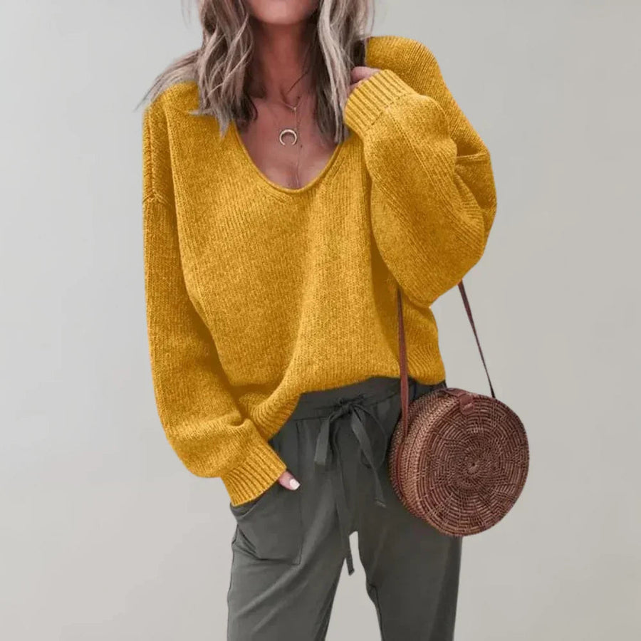 Textured Cable Sweater