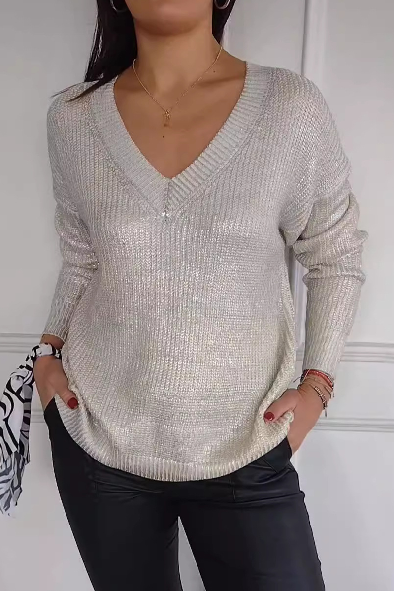 Soft Buttoned Sweater
