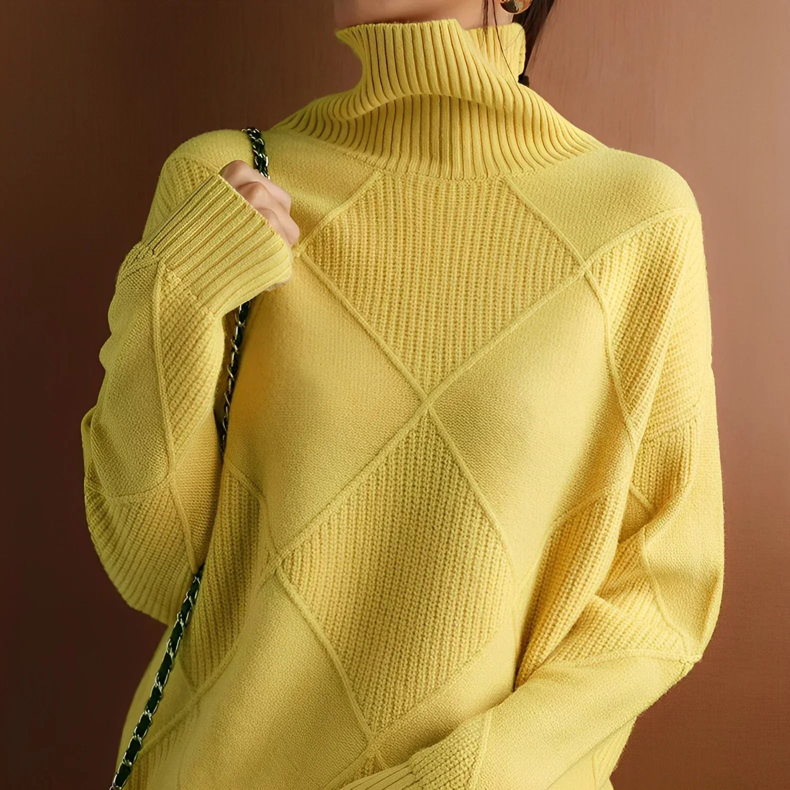 Warm Buttoned Sweater