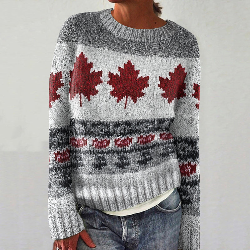 Warm Striped Sweater