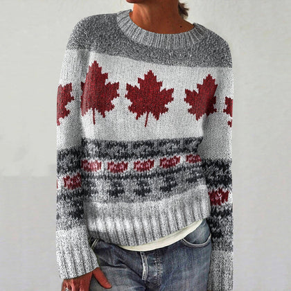 Warm Striped Sweater