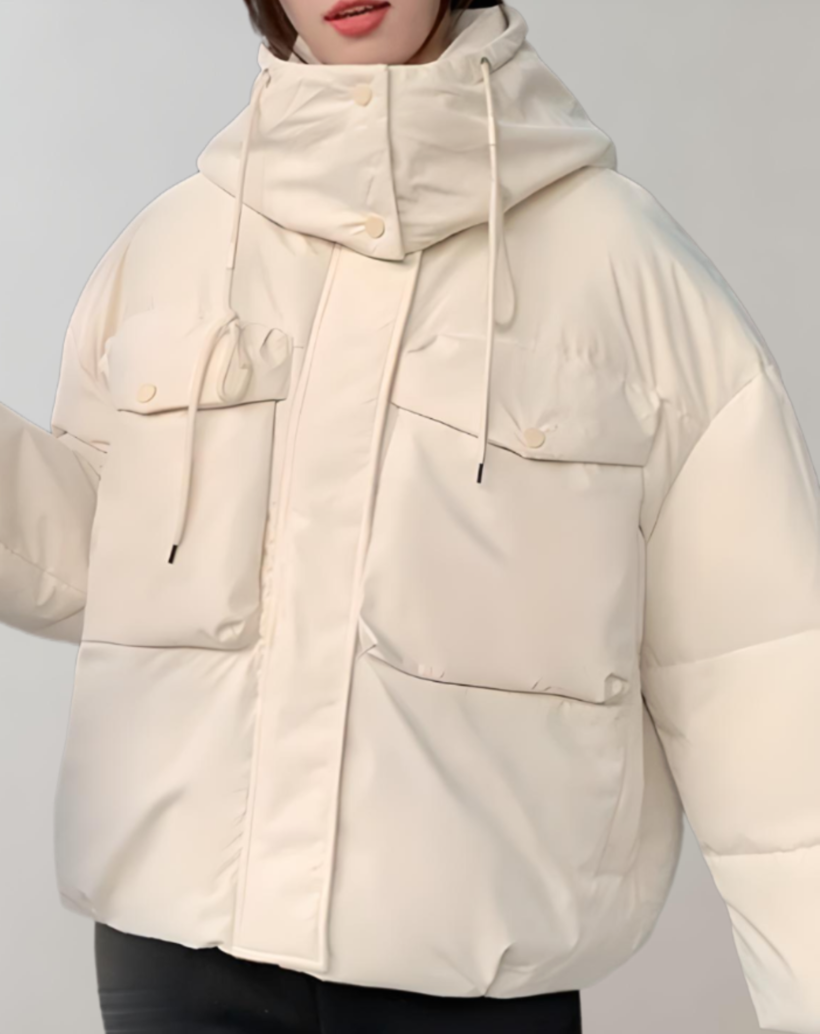 Elegant Double-Breasted Coat
