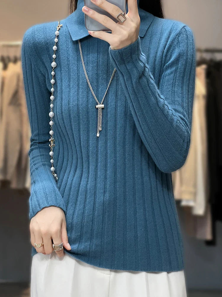 Warm Ribbed Sweater