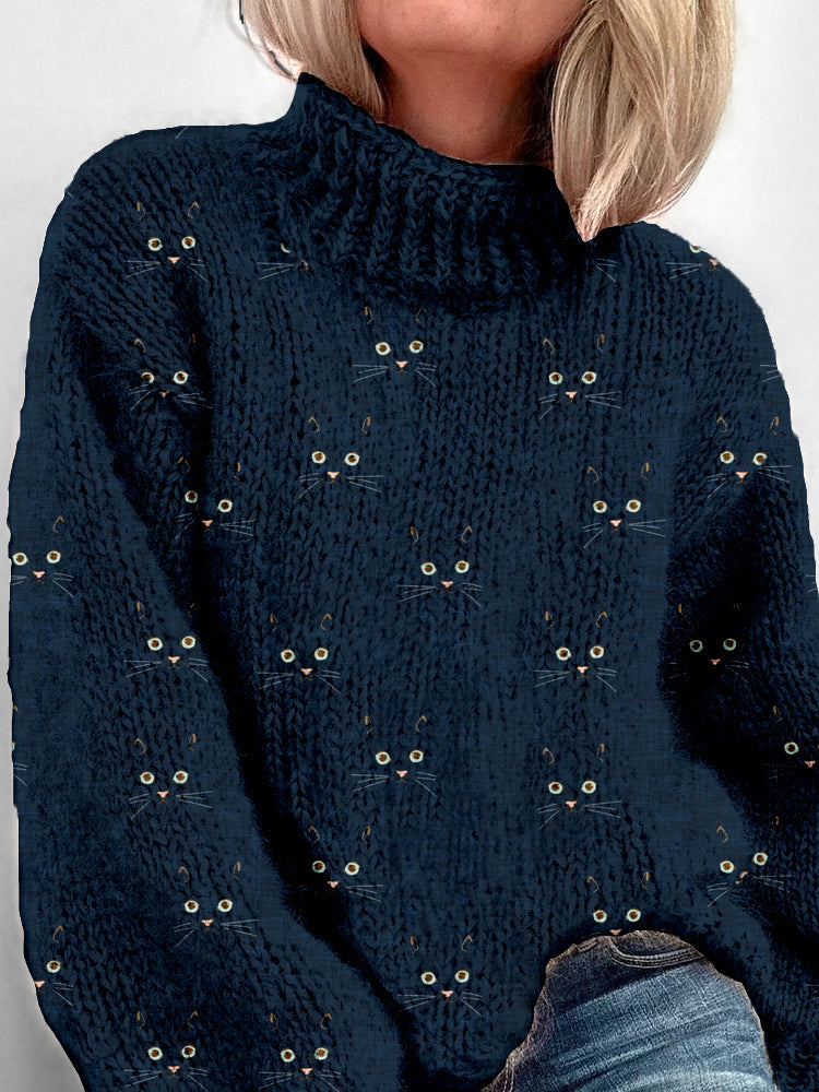 Cozy Buttoned Sweater
