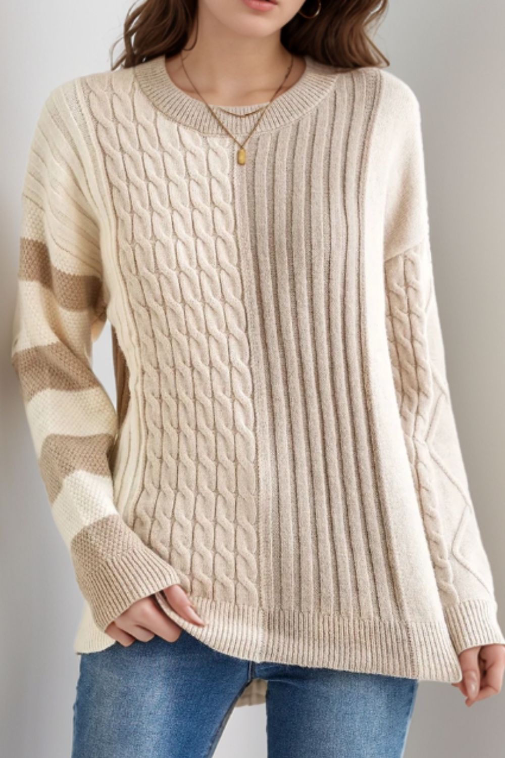 Soft Buttoned Sweater