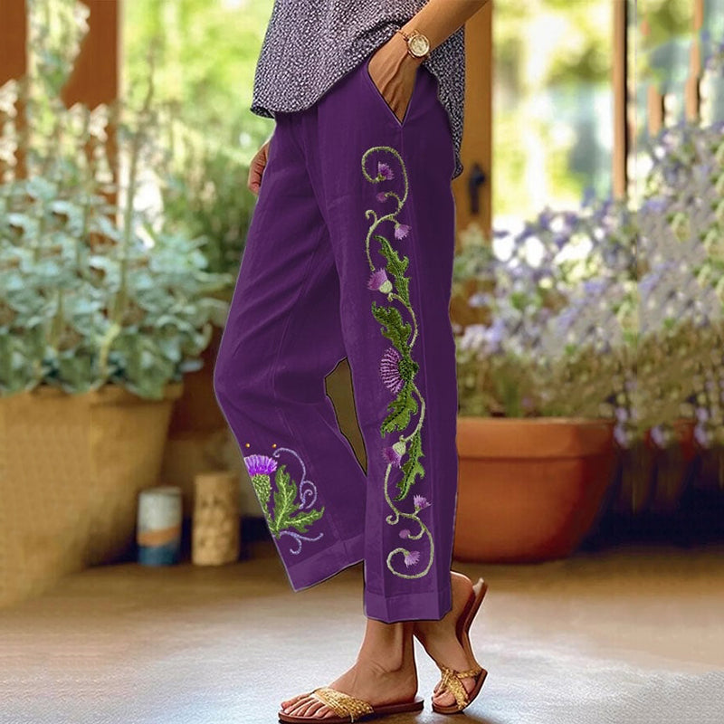 Comfy Belted Pants