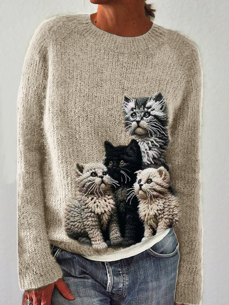 Warm Ribbed Sweater