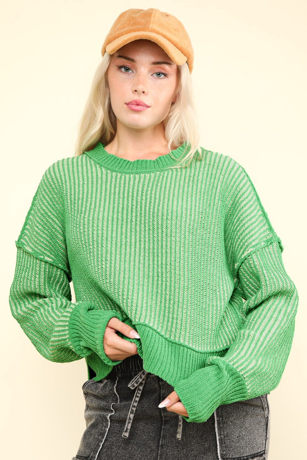 Classic Cropped Sweater