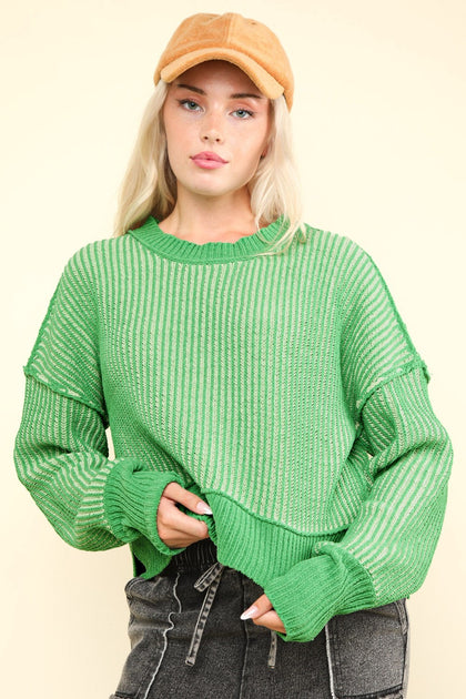 Classic Cropped Sweater