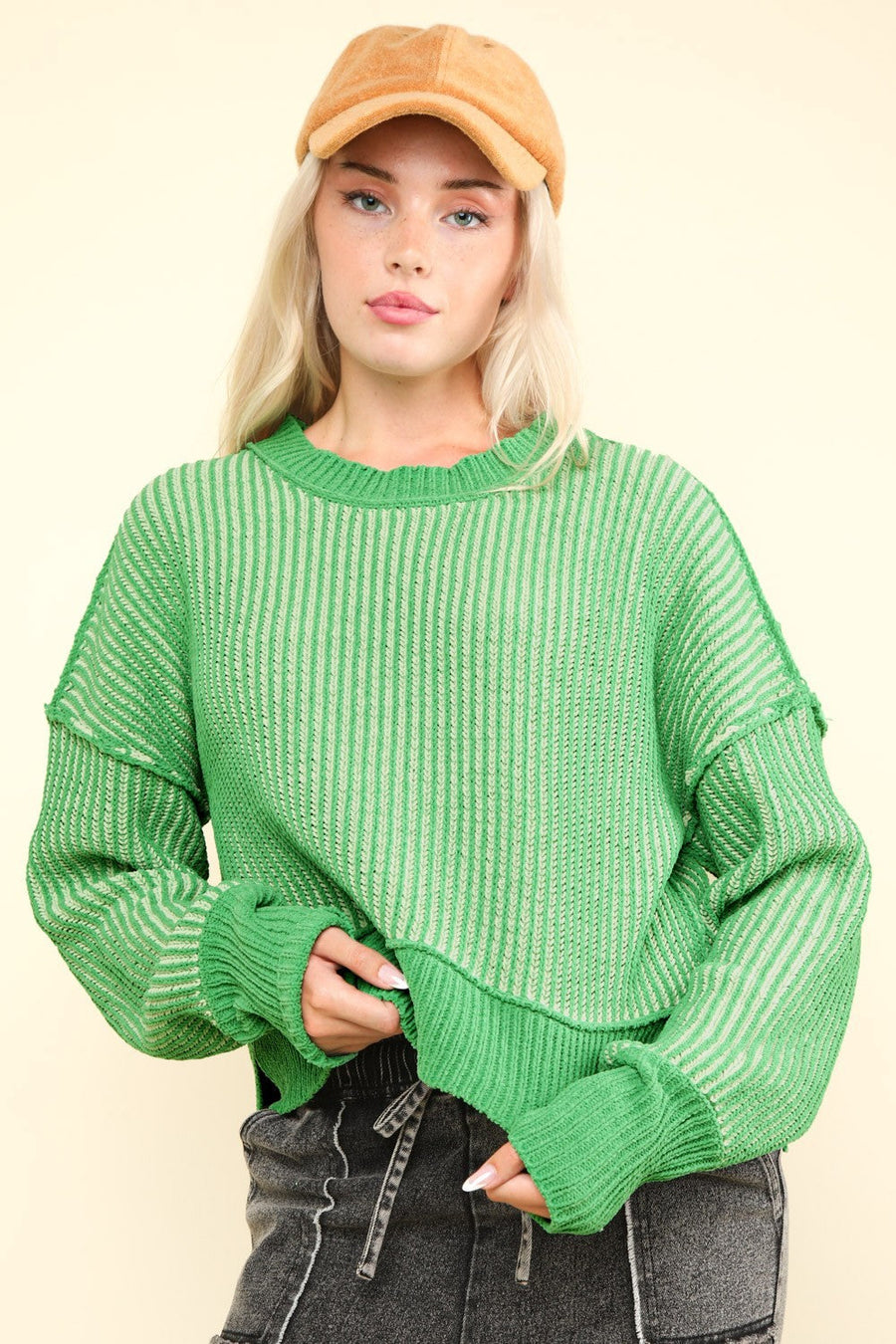 Classic Cropped Sweater