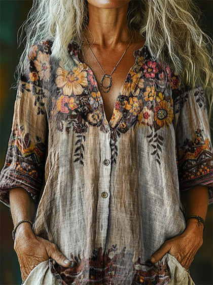 Relaxed Printed Shirt