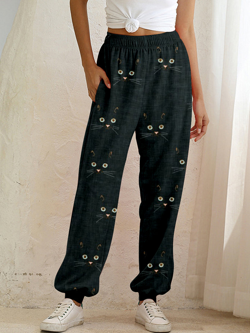 Easy Ribbed Pants