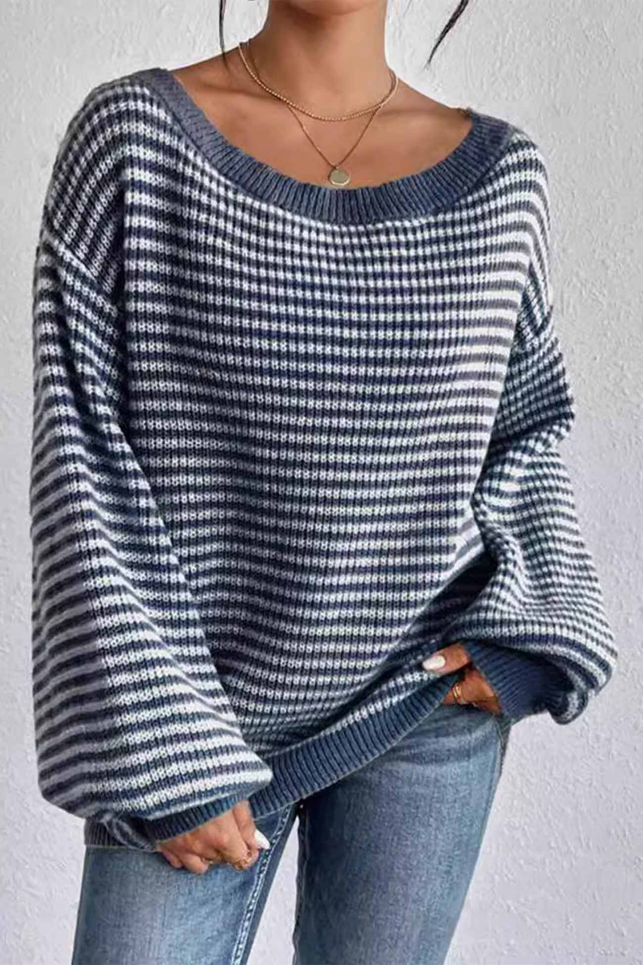 Easy Buttoned Sweater