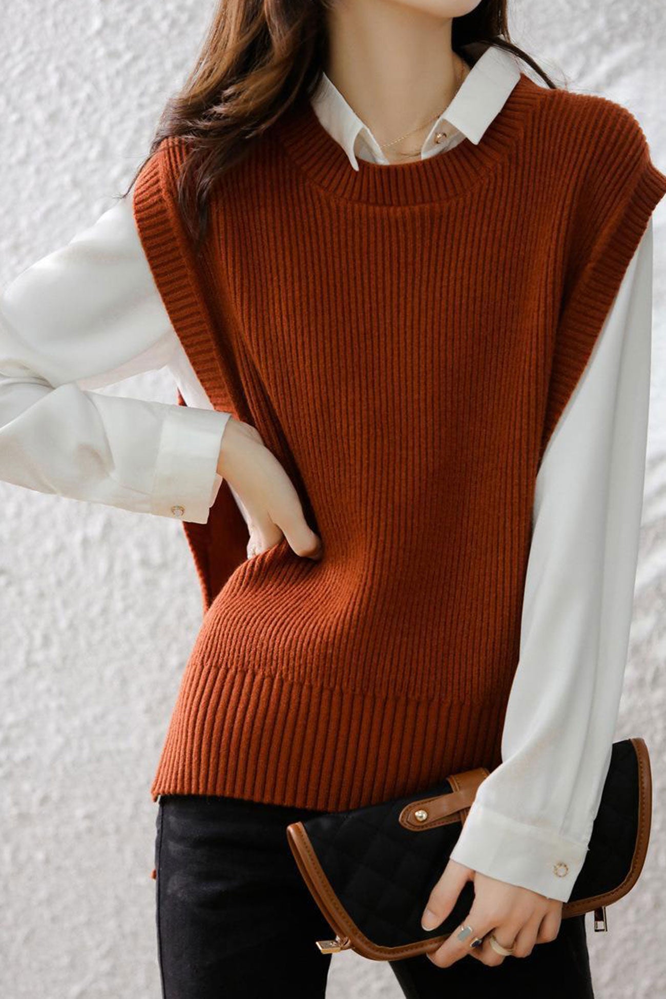 Classic Cropped Sweater