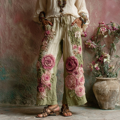 Layered Palazzo Pants