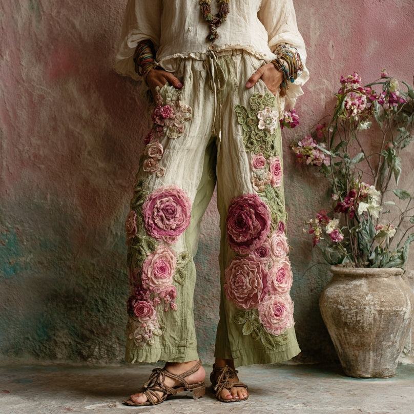 Layered Palazzo Pants