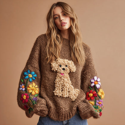 Relaxed Cable Sweater