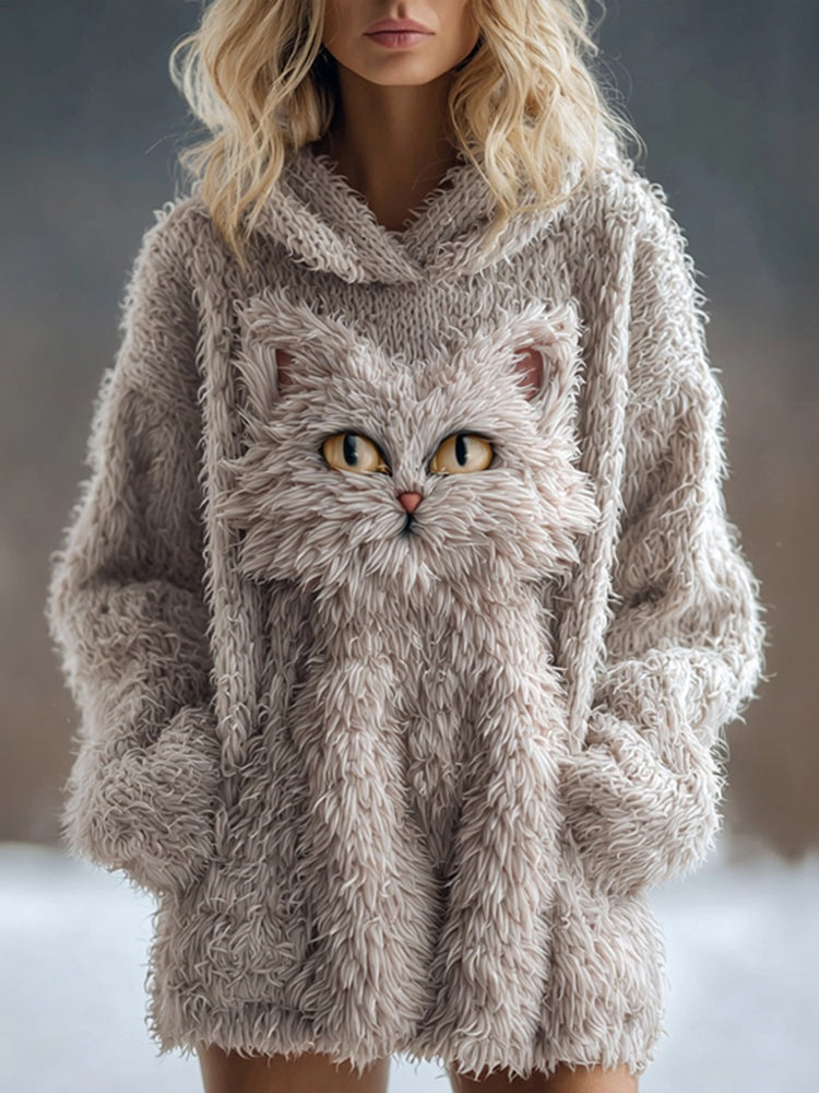 Textured Knit Sweater