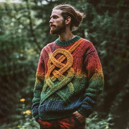 Warm Buttoned Sweater