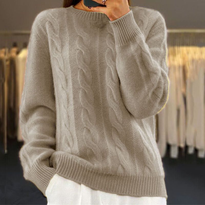 Casual Cable Sweater
