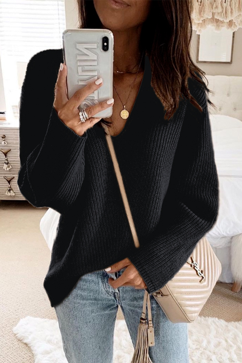 Easy Ribbed Sweater