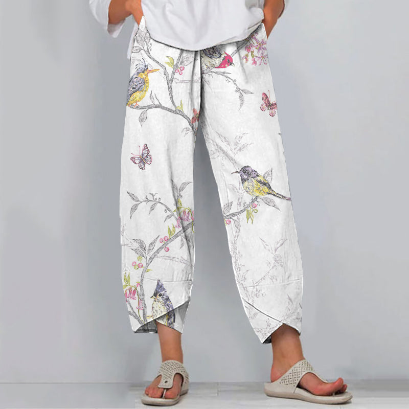 Easy Wide-Leg Pants