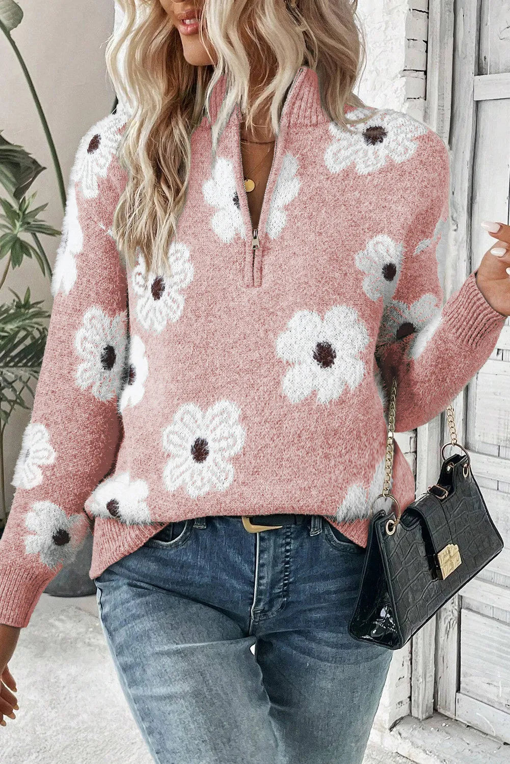 Relaxed Cropped Sweater