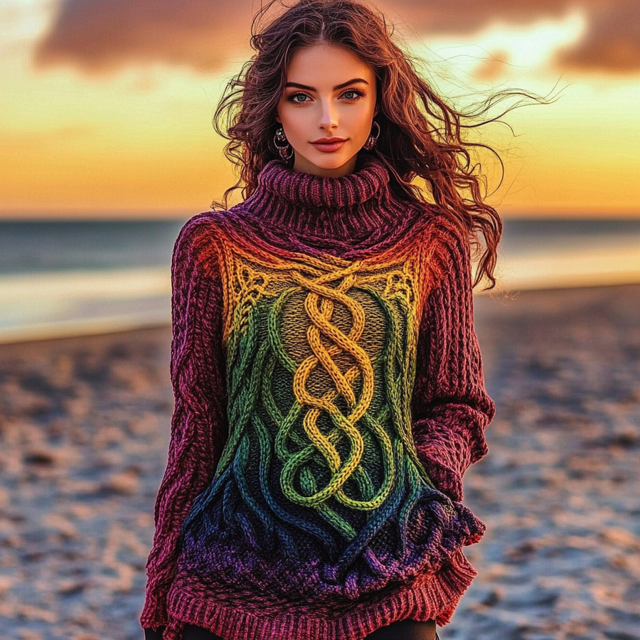 Relaxed Ribbed Sweater
