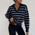 Casual Ribbed Sweater