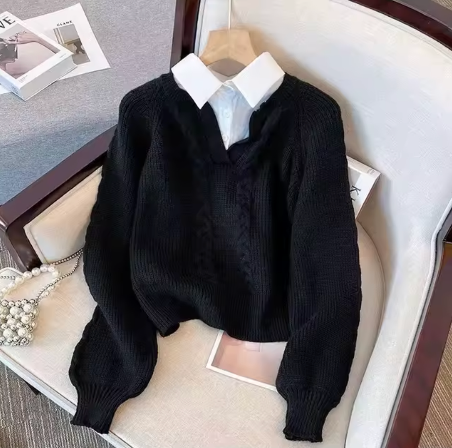 Casual Textured Sweater