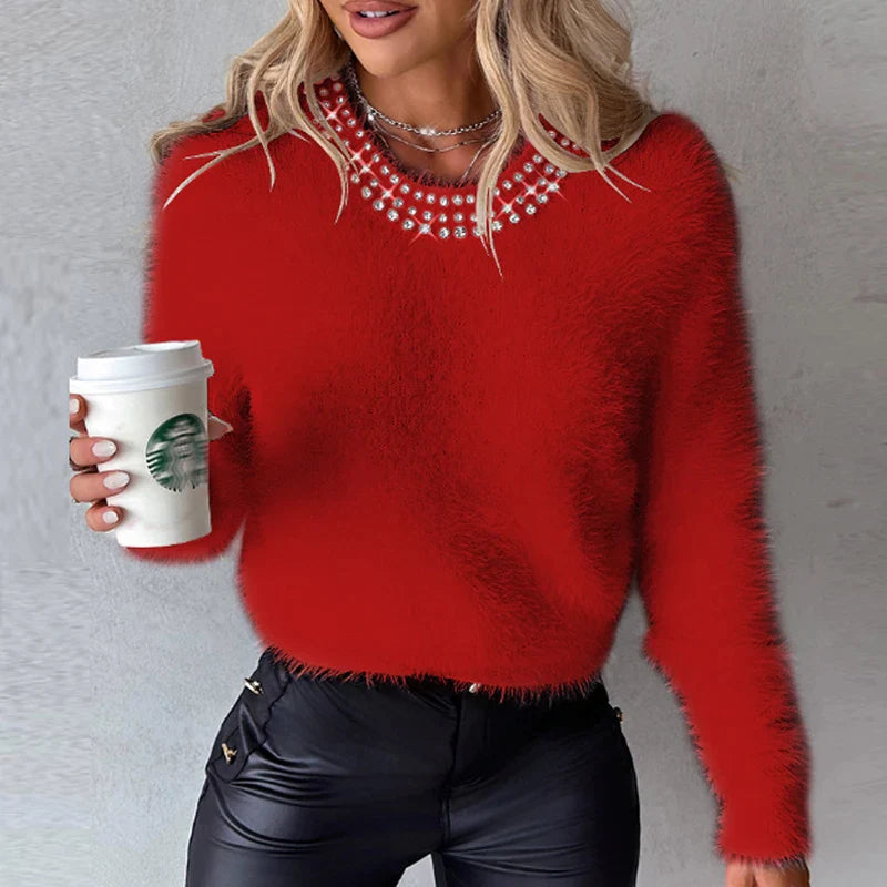 Textured Cable Sweater