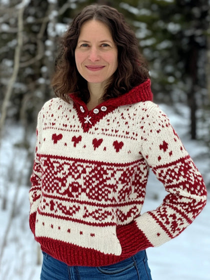 Cozy Buttoned Sweater