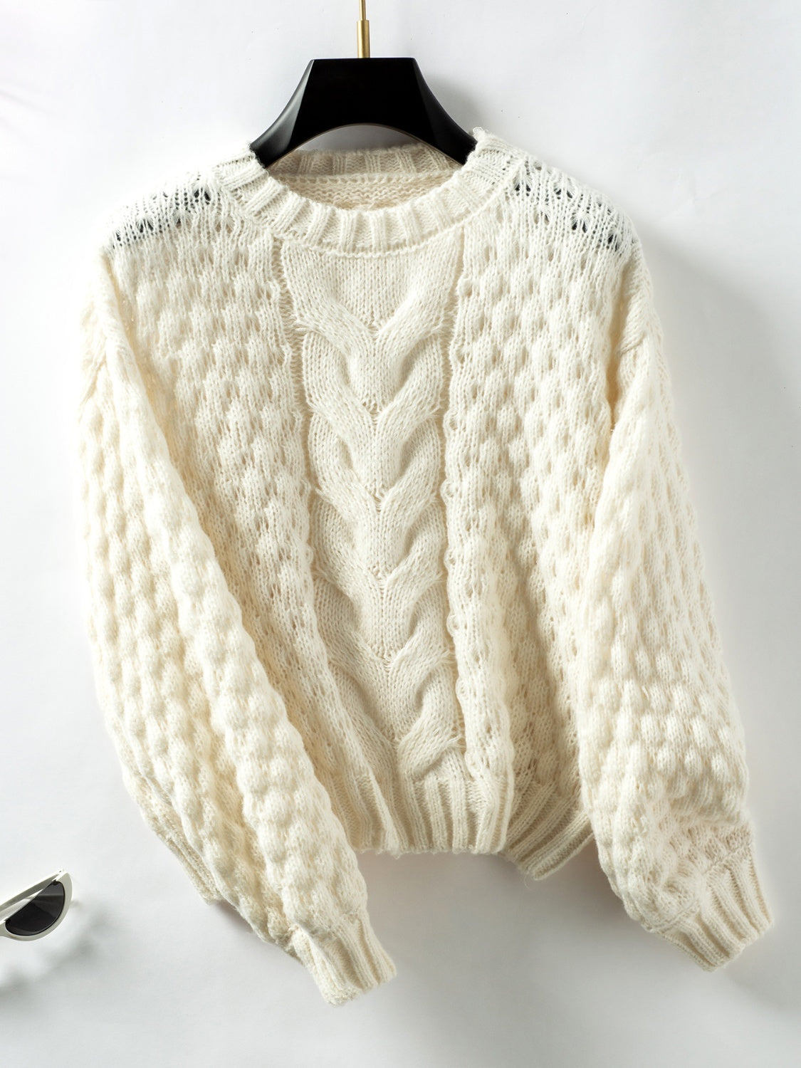 Textured Ribbed Sweater