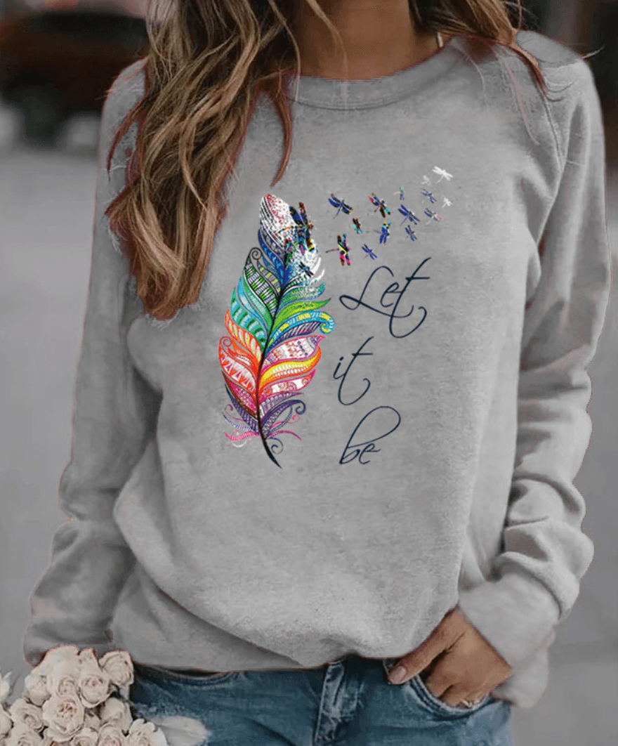 Easy Buttoned Sweater