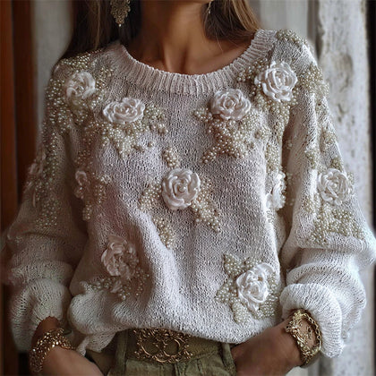 Textured Cable Sweater
