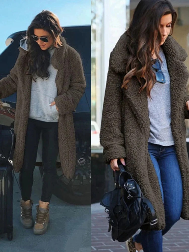 Relaxed Belted Coat