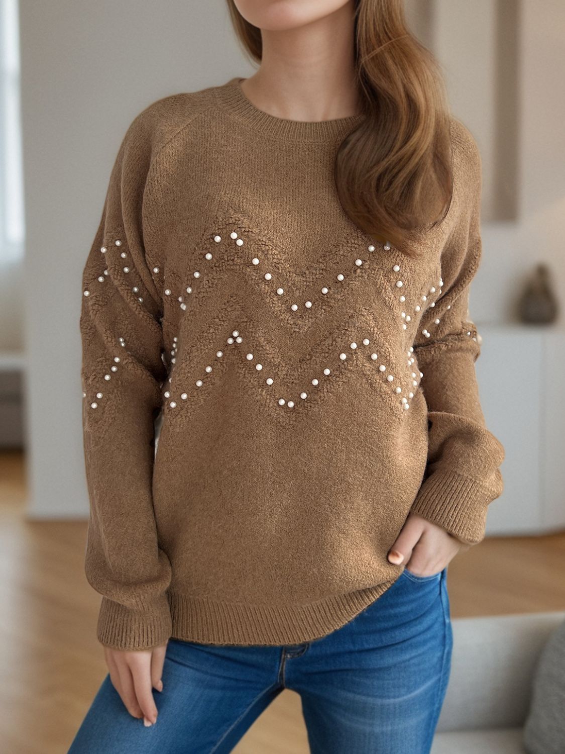 Weekend Textured Sweater