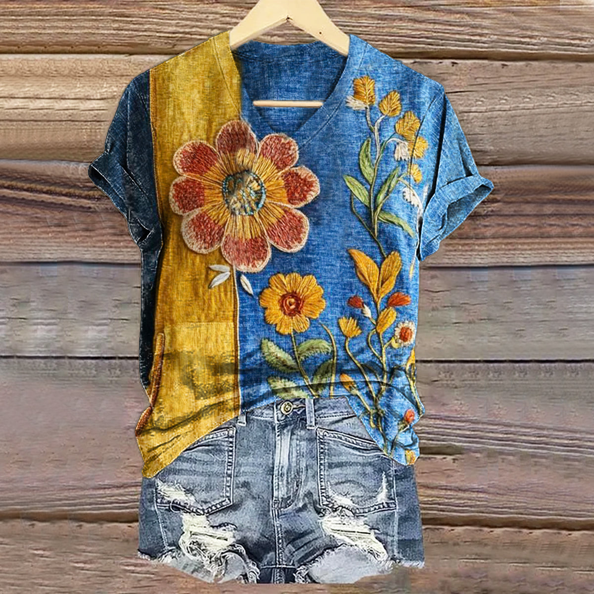 Casual Short-Sleeve Shirt