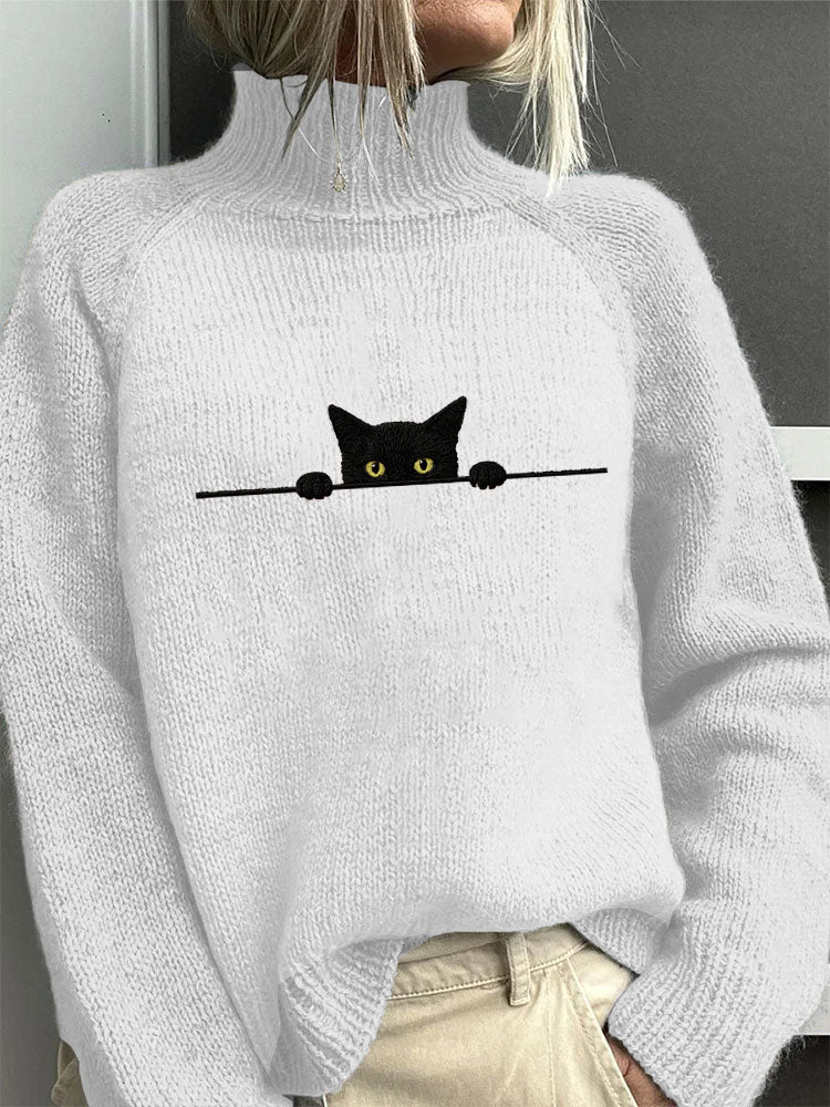 Relaxed V-Neck Sweater