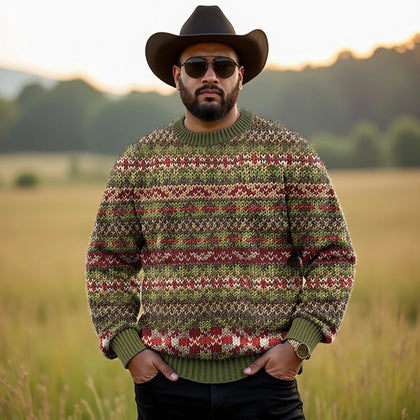 Textured Cable Sweater