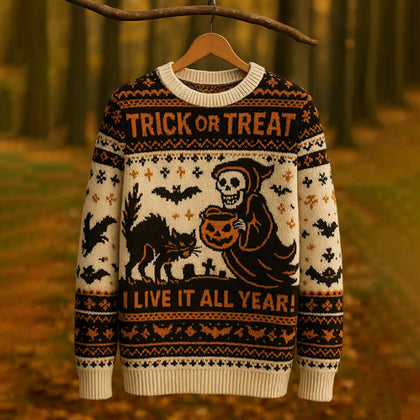 Warm Buttoned Sweater