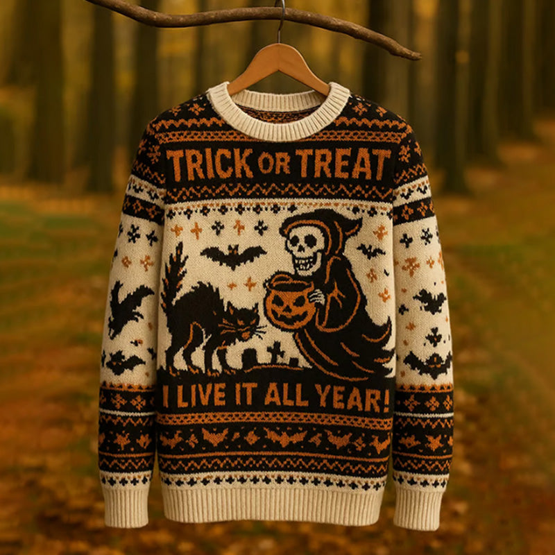 Warm Buttoned Sweater