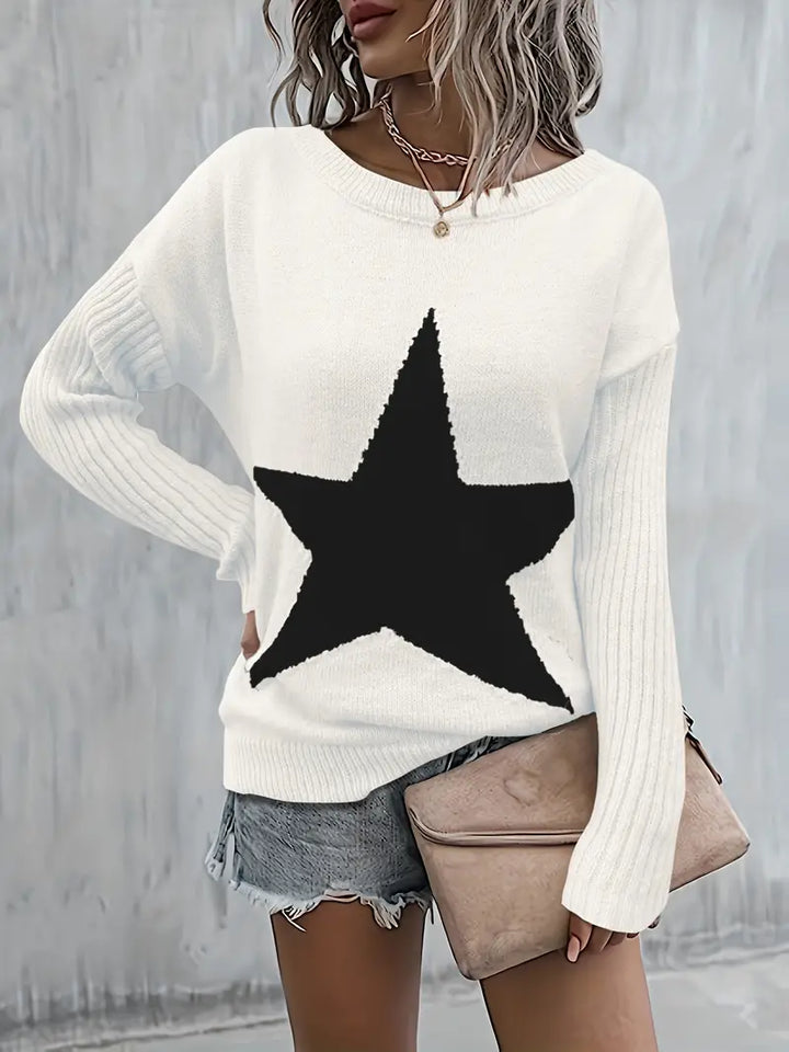 Relaxed Cable Sweater