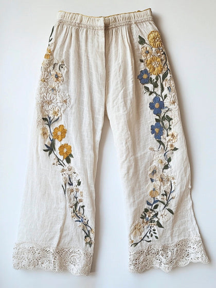 Minimal Cropped Pants