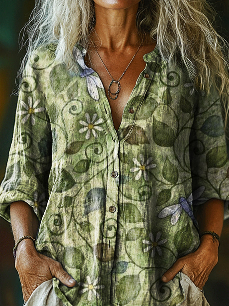 Coastal Buttoned Shirt