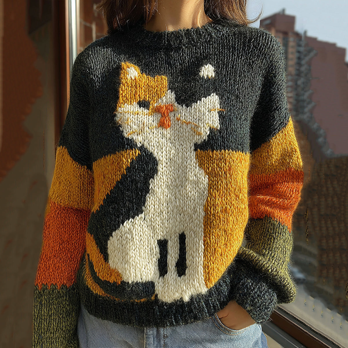 Everyday Cropped Sweater