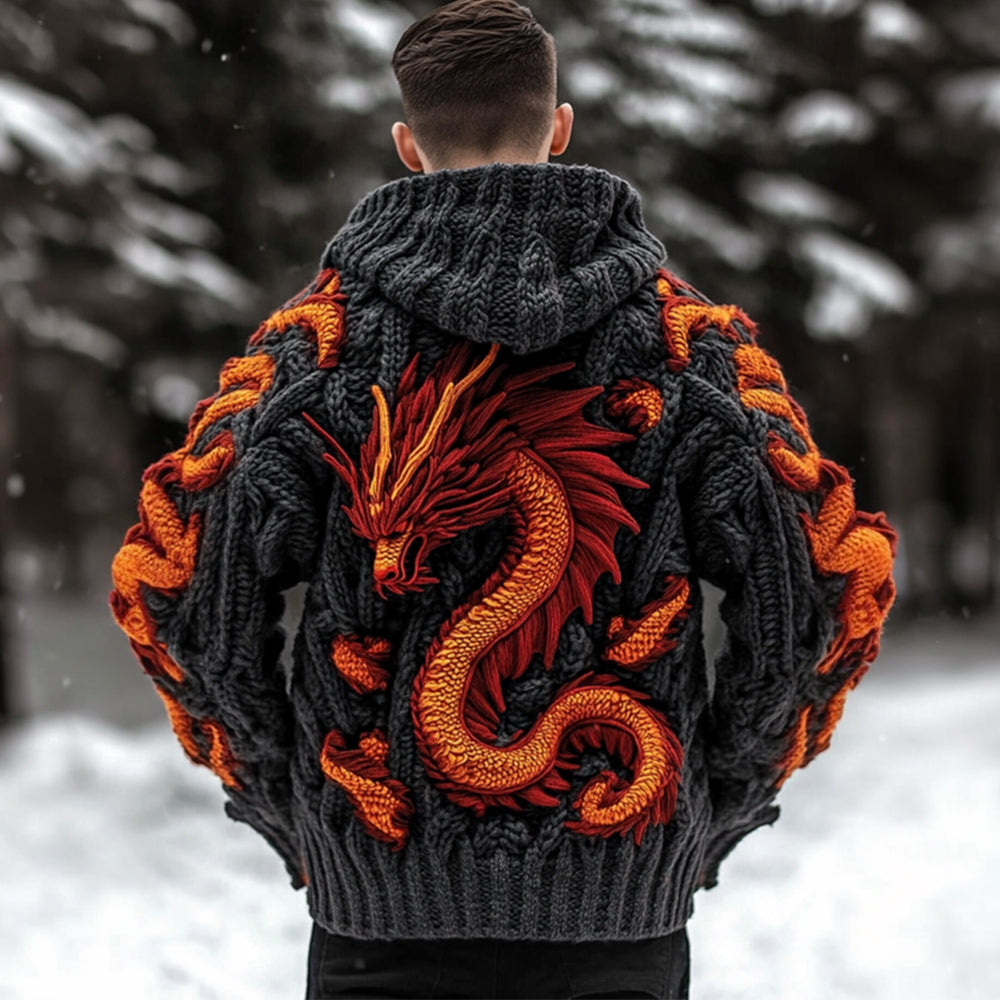 Textured Cable Sweater