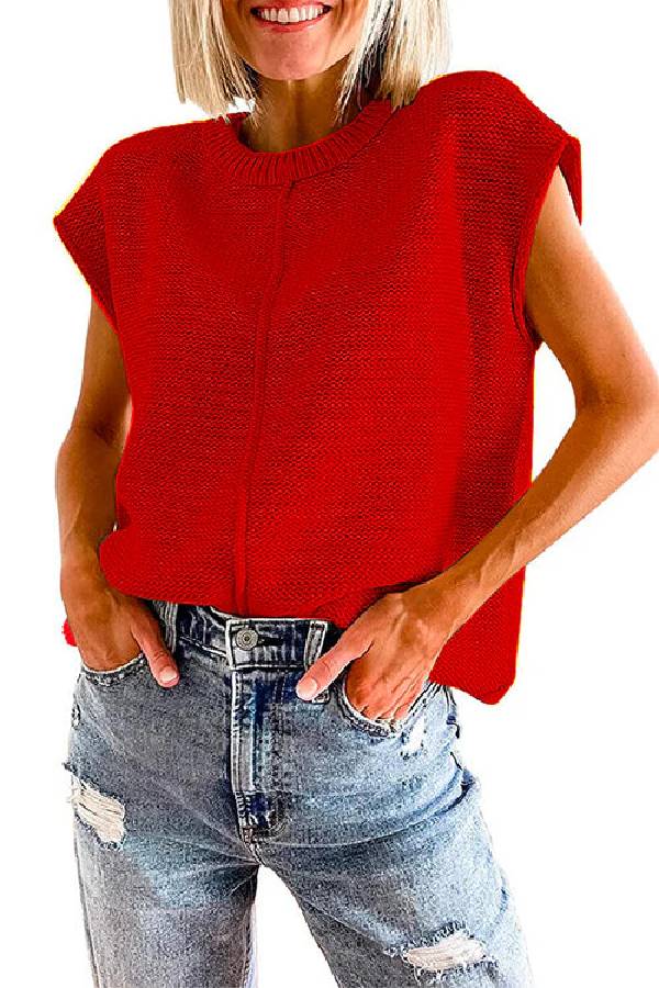 Easy Buttoned Sweater
