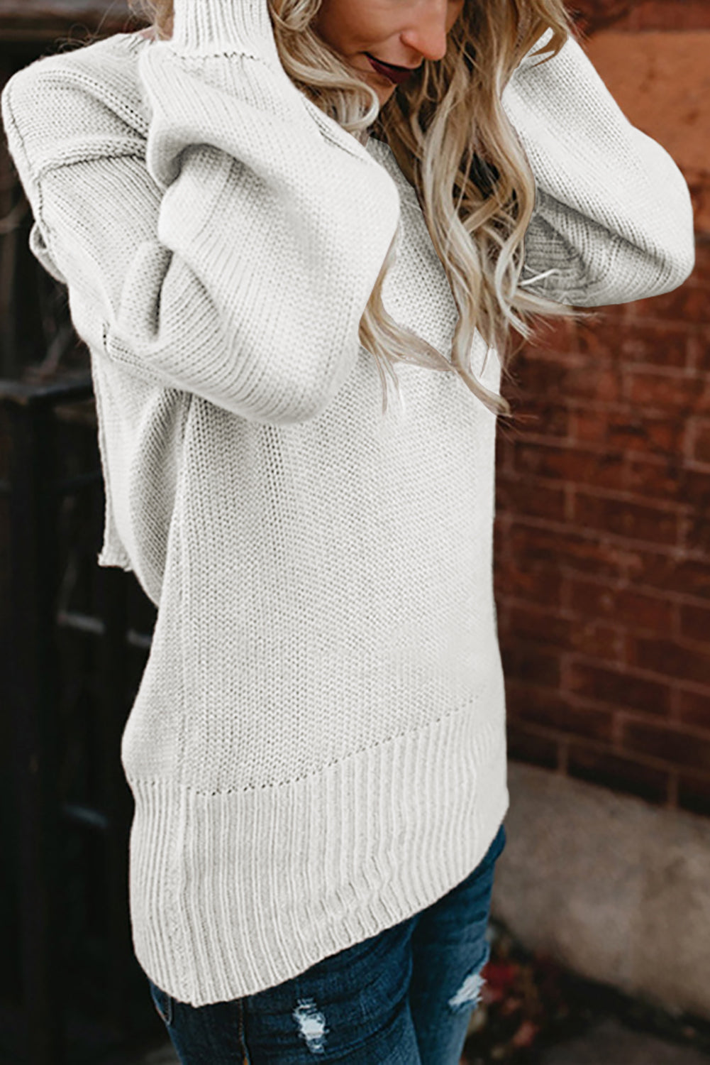 Weekend Ribbed Sweater